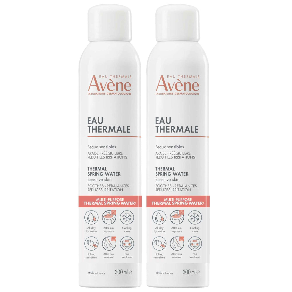 Avène  Duo: Thermal Spring Water Spray 300ml x 2
