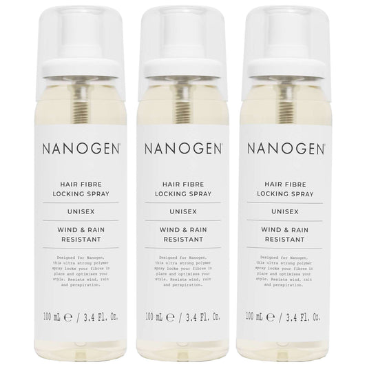 Nanogen  Nanogen Trio: Thickening Styling Hair Fibre Locking Spray 100ml x 3