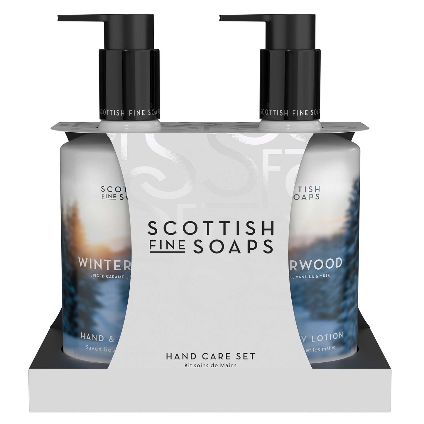 Scottish Fine Soaps Company Winterwood Hand Care Set 2 x 300ml (Worth £27.90)
