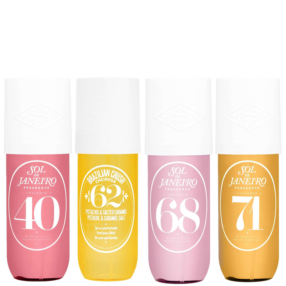Sol de Janeiro  Set: Brazilian Crush Cheirosa 40 Perfume Mist 90ml, 62 Perfume Mist 90ml, 68 Perfume Mist 90ml & 71 Perfume Mist 90ml