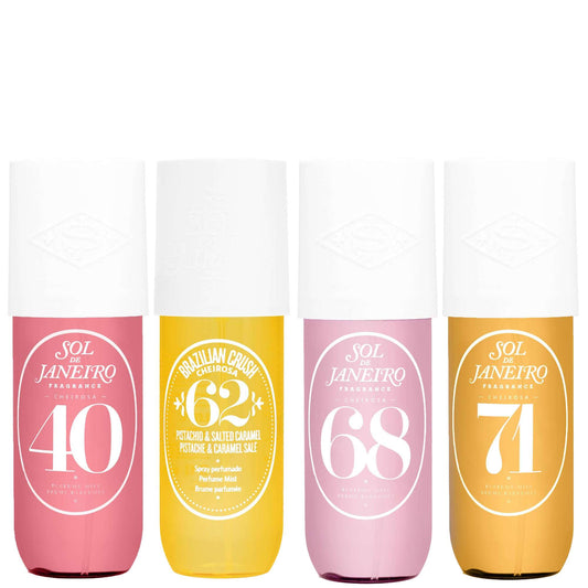 Sol de Janeiro  Set: Brazilian Crush Cheirosa 40 Perfume Mist 90ml, 62 Perfume Mist 90ml, 68 Perfume Mist 90ml & 71 Perfume Mist 90ml