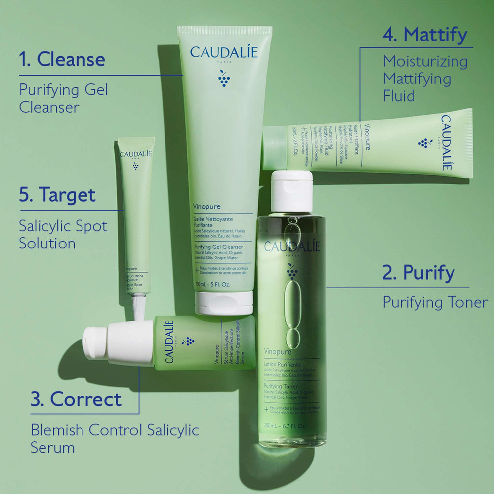 Caudalie Vinopure Oil-Control Moisturiser for Acne Prone Skin 60ml (Launch 25.08.2025) - Additional 7