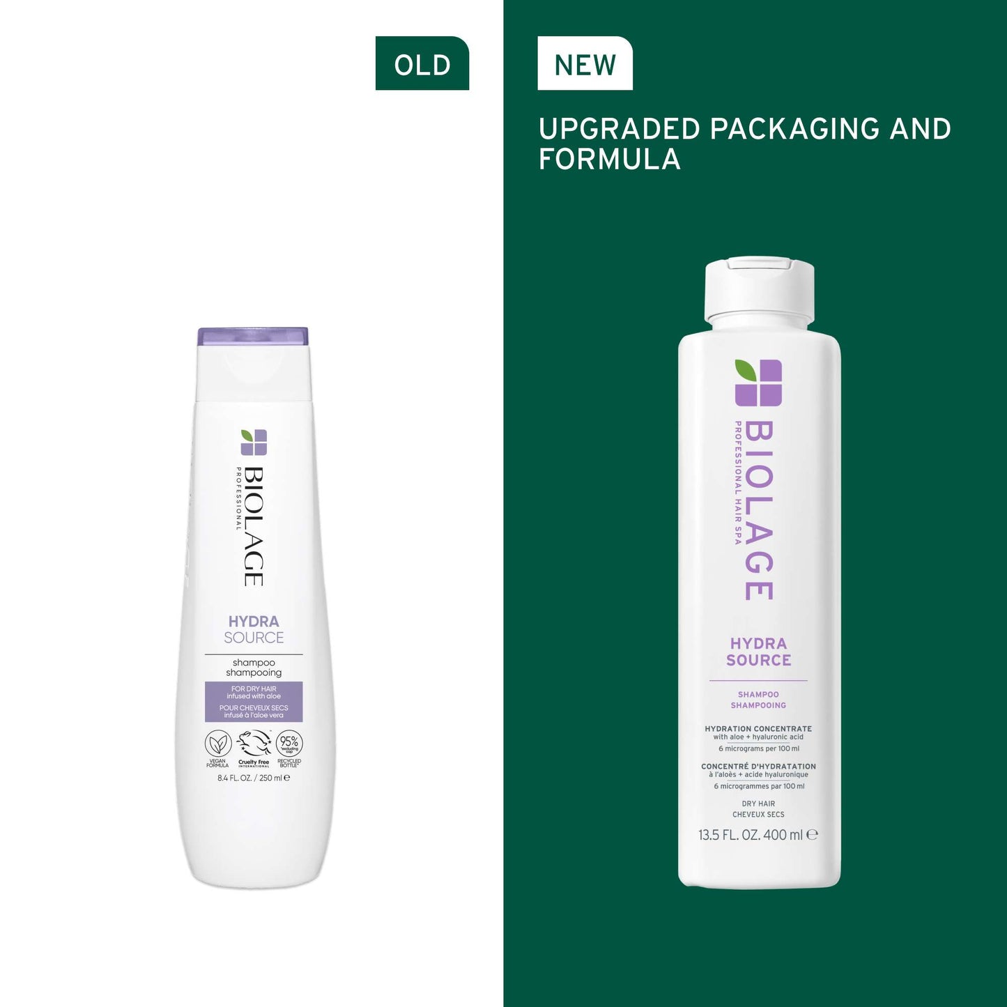 Biolage HydraSource Shampoo 400ml - Additional 1