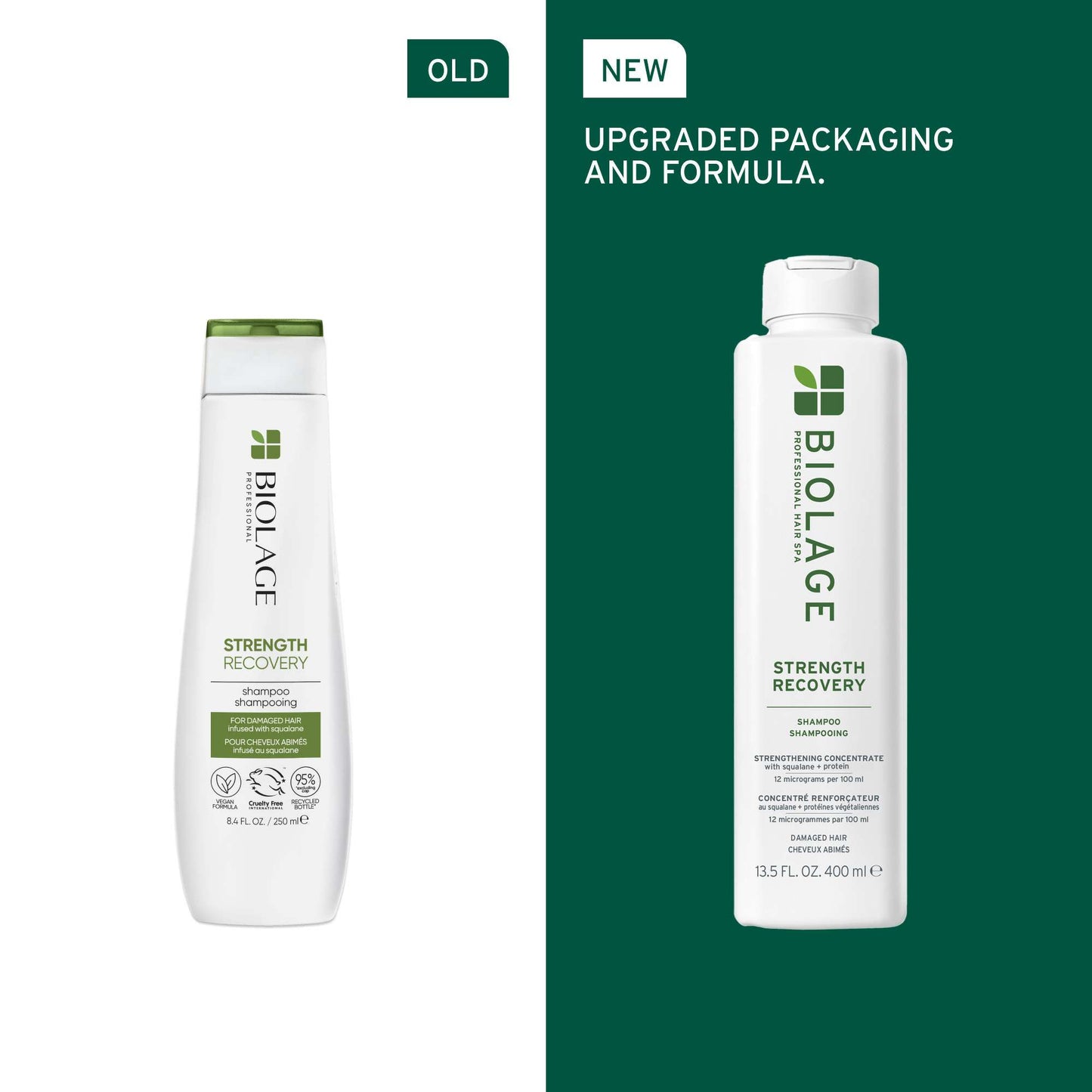 Biolage Strength Recovery Shampoo 400ml - Additional 1