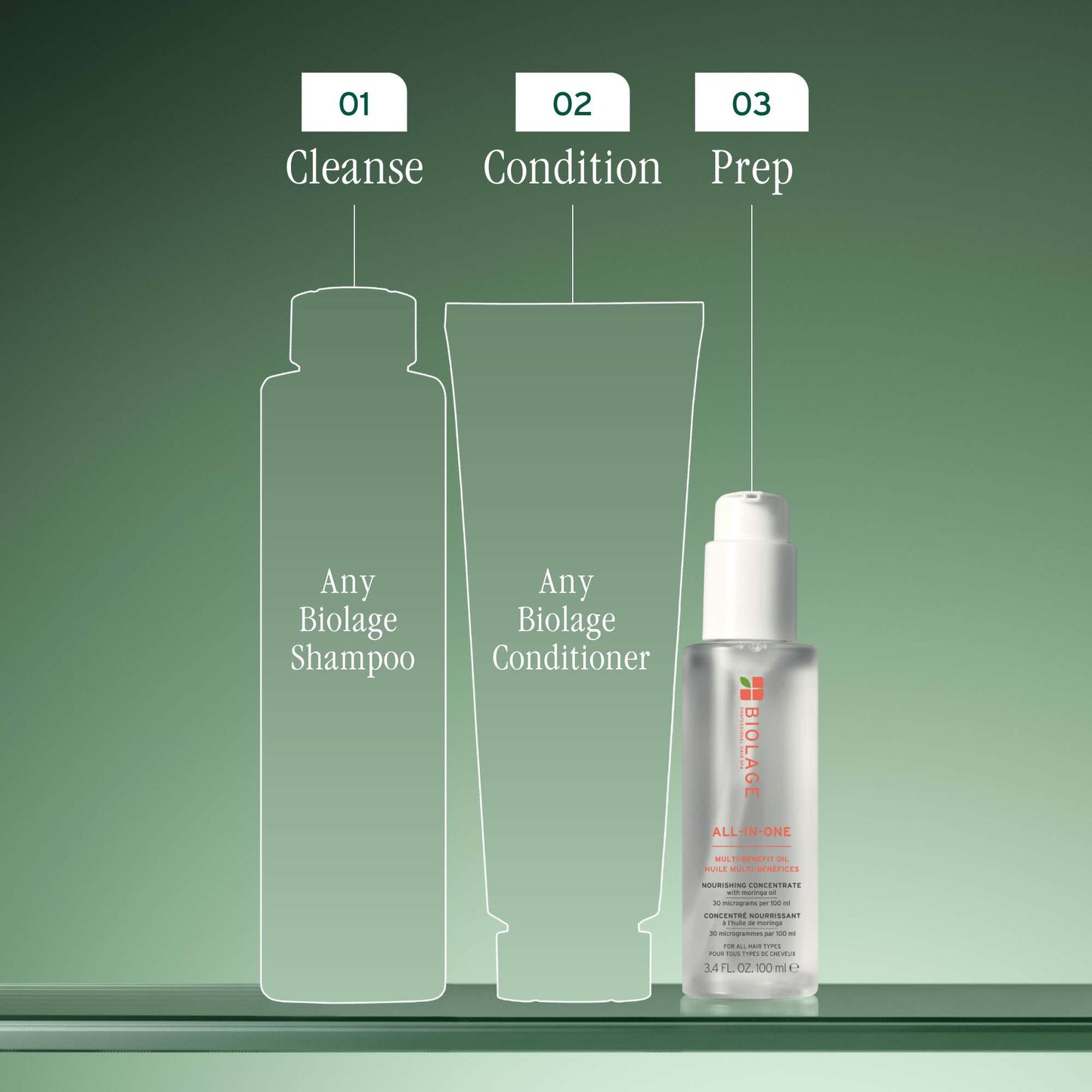 Biolage All-In-One Multi-Benefit Styling Oil 100ml (Launch 01.07.2025) - Additional 6