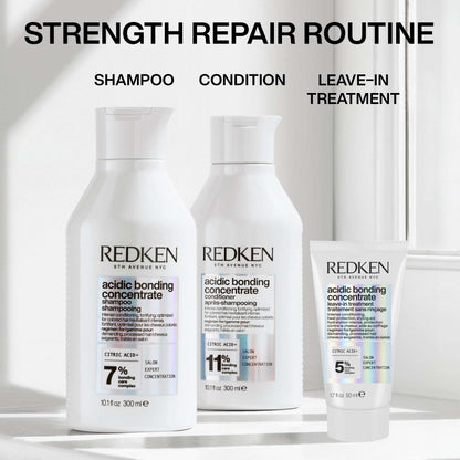 Redken Acidic Bonding Concentrate Leave-In Treatment, Heat Protection 50ml (Launch 01/08/2025) - Additional 3