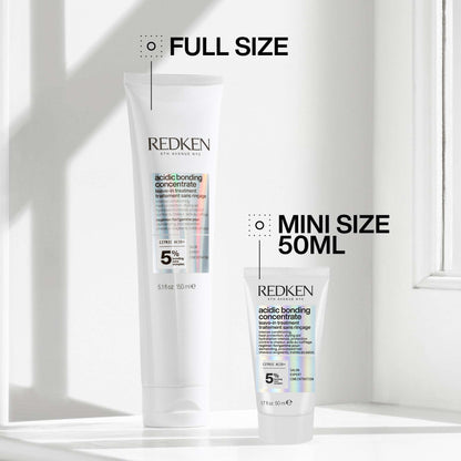 Redken Acidic Bonding Concentrate Leave-In Treatment, Heat Protection 50ml (Launch 01/08/2025) - Additional 4