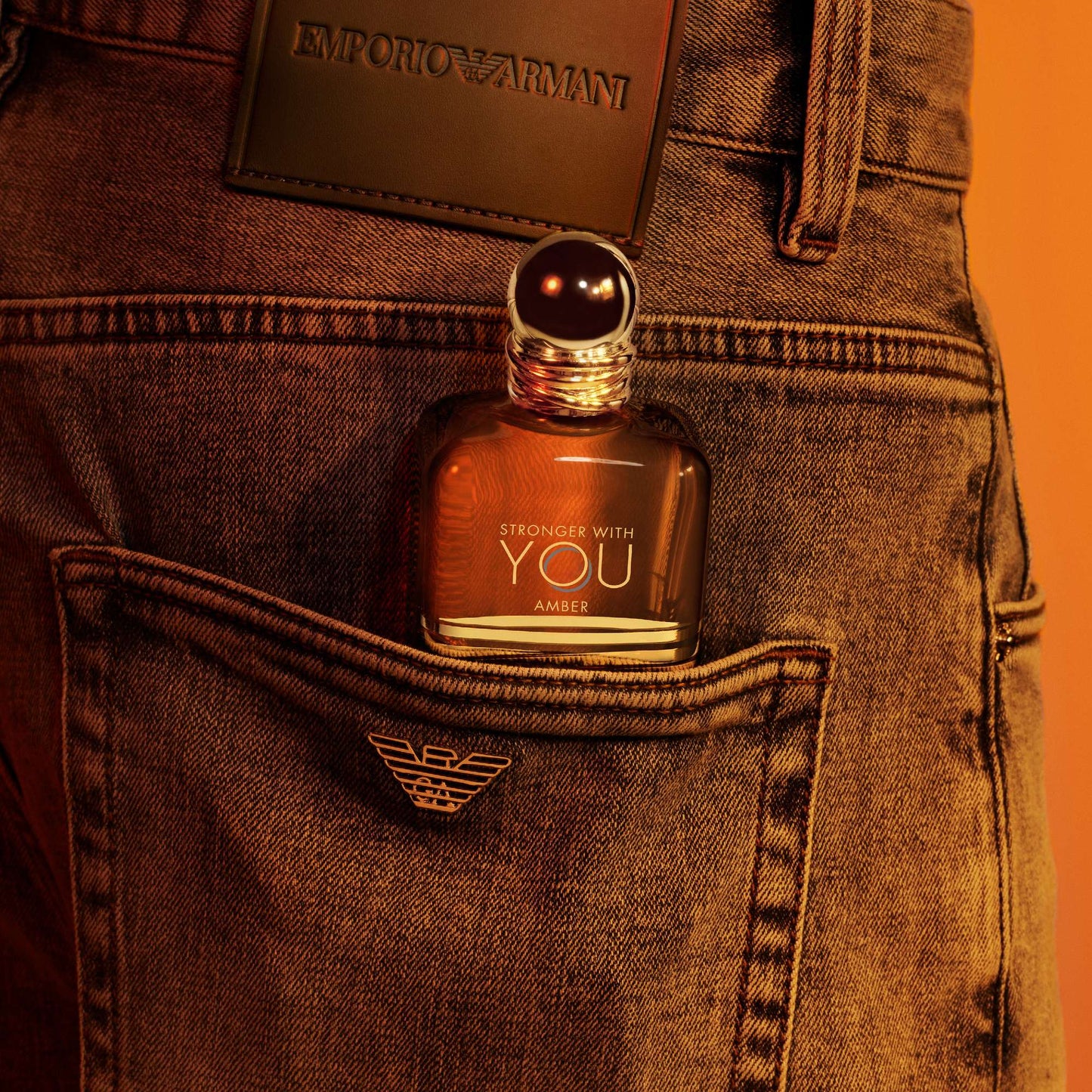 Armani Stronger With You Amber Eau de Toilette Spray 100ml - Additional 2
