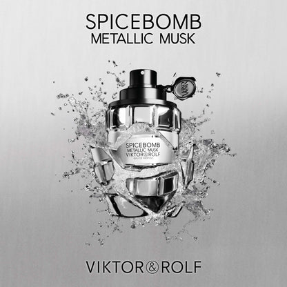 Viktor&Rolf Spicebomb Metallic Musk Eau de Parfum Spray 90ml (Launch 06.08.2025) - Additional 3