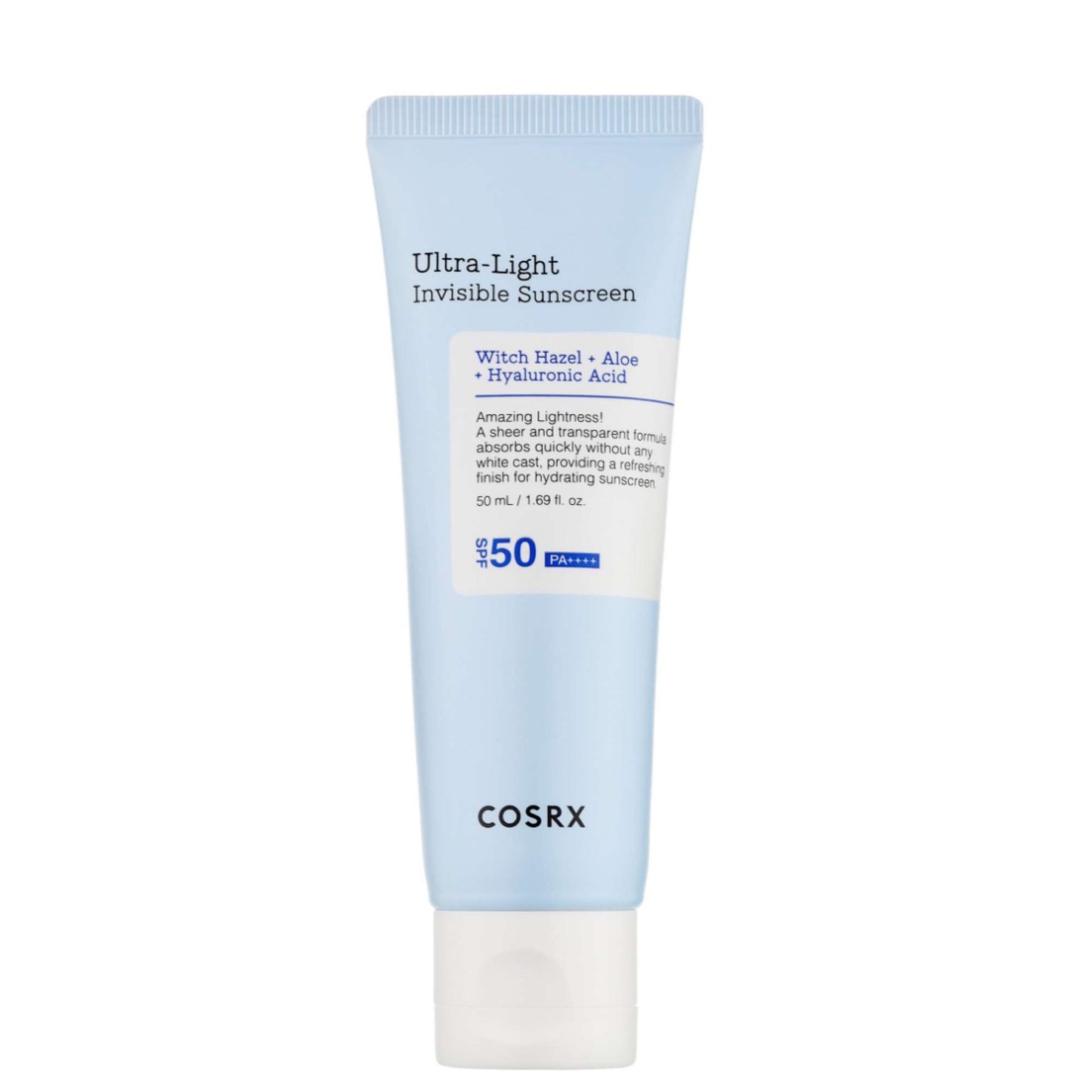 Cosrx Sun Care  Ultra Light Invisible Sunscreen PA++++ SPF50 50ml