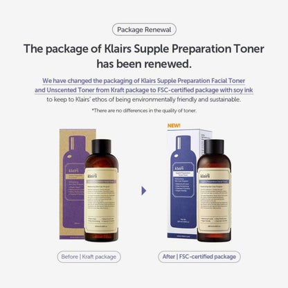 Dear, Klairs Toners Supple Preparation Facial Toner 180ml - Additional 4