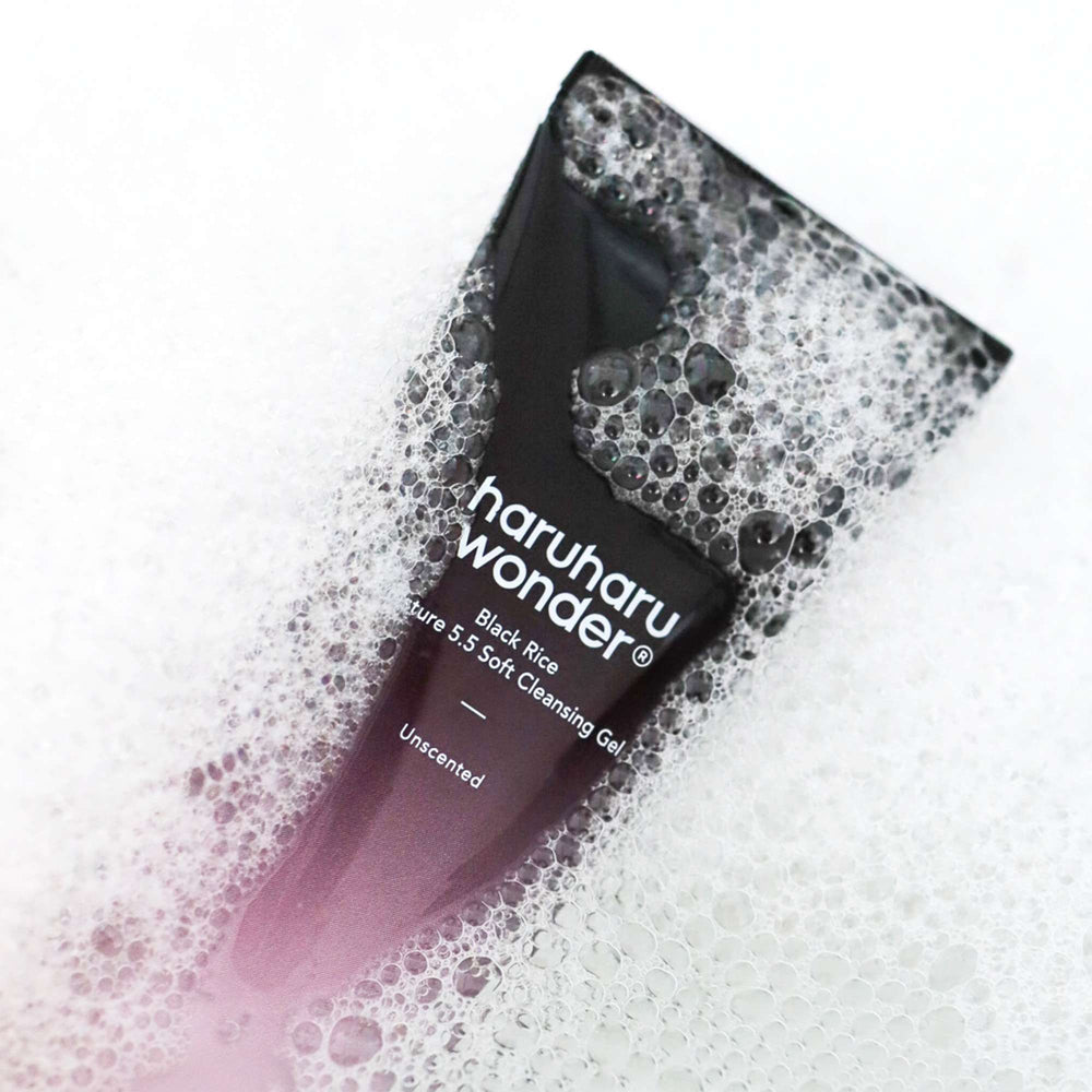 Haruharu Wonder Skincare Black Rice Moisture 5.5 Soft Cleansing Gel 100ml - Additional 1