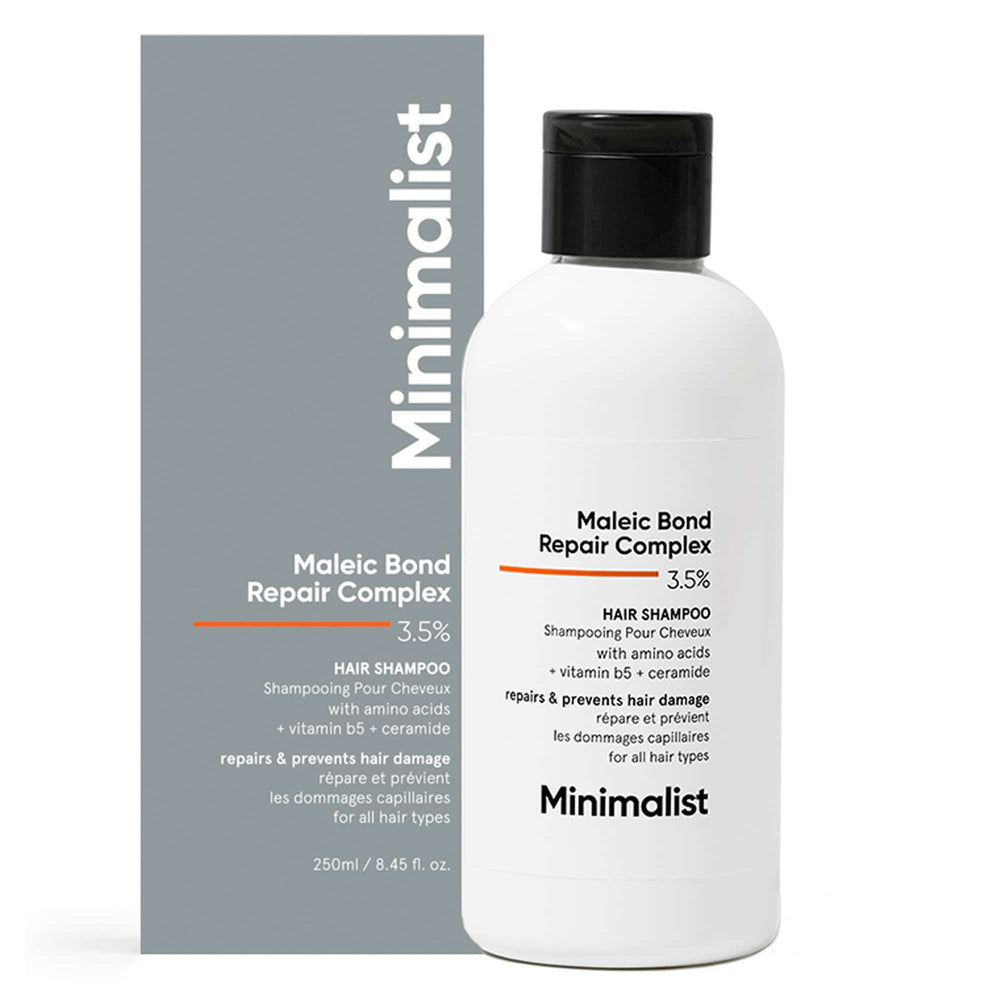 Minimalist Hair Care Maleic Bond Repair Complex 3.5% Hair Shampoo 250ml - Additional 1