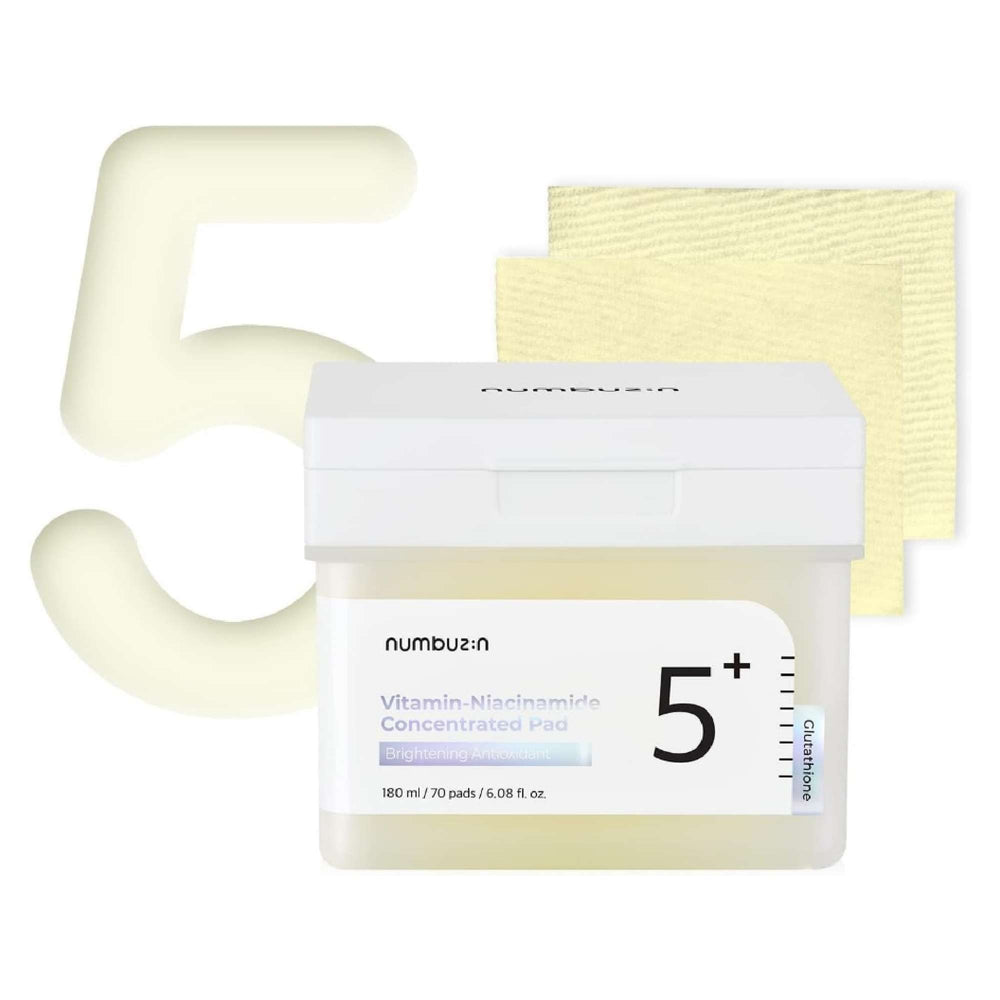 Numbuzin Skincare No.5 Vitamin-Niacinamide Concentrated Pad x 70 - Additional 1