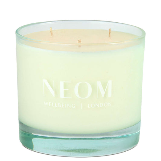 Neom Wellbeing London Summer Scenting Energy Burst 3 Wick Candle 420g