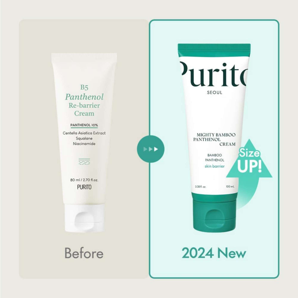 Purito Skincare Mighty Bamboo Panthenol Cream 100ml - Additional 2