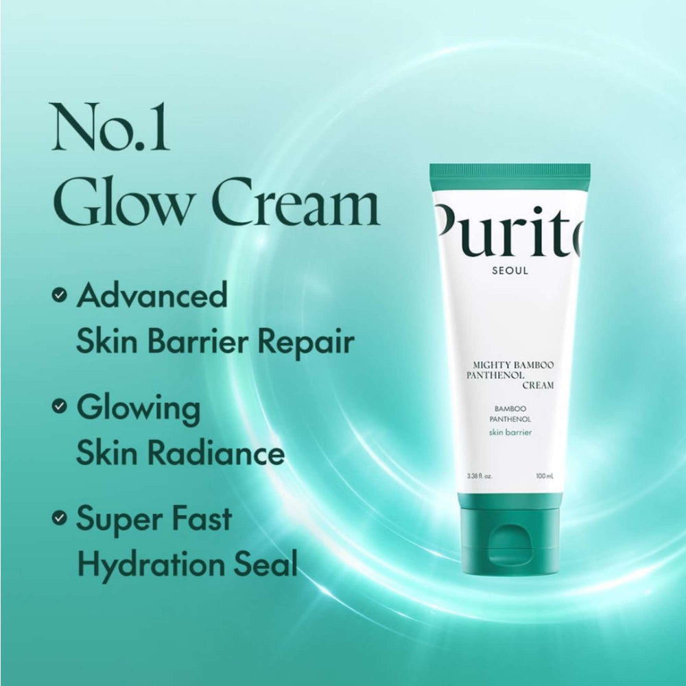 Purito Skincare Mighty Bamboo Panthenol Cream 100ml - Additional 3