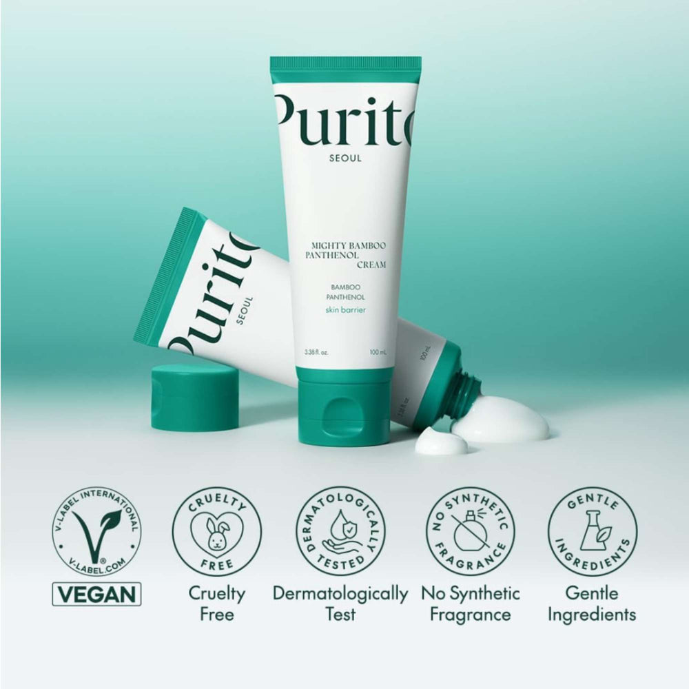 Purito Skincare Mighty Bamboo Panthenol Cream 100ml - Additional 6