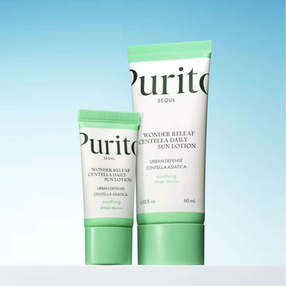 Purito Sun Care Wonder Releaf Centella Daily Sun Lotion SPF50+ PA++++ 15ml - Additional 1