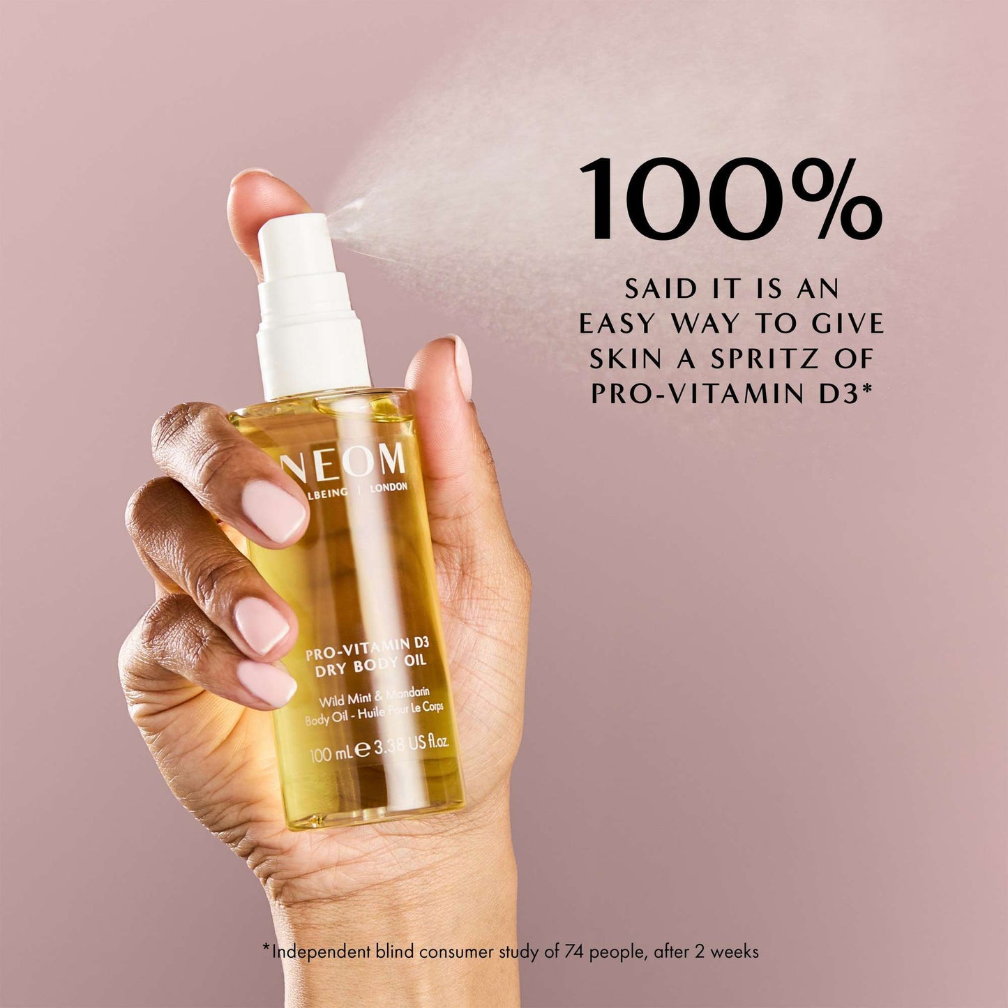 Neom Wellbeing London Scent To Boost Your Wellbeing Pro-Vitamin D3 Dry Body Oil 100ml - Additional 5