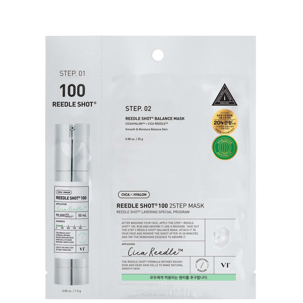 VT Cosmetics  Gifts & Sets Mild Reedle Shot 100 2-Step Mask 25g