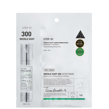 VT Cosmetics  Gifts & Sets Mild Reedle Shot 300 2-Step Mask 25g