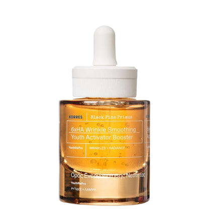 KORRES Face Care Black Pine Primus 6xHA Wrinkle Smoothing Youth Activator Booster 30ml