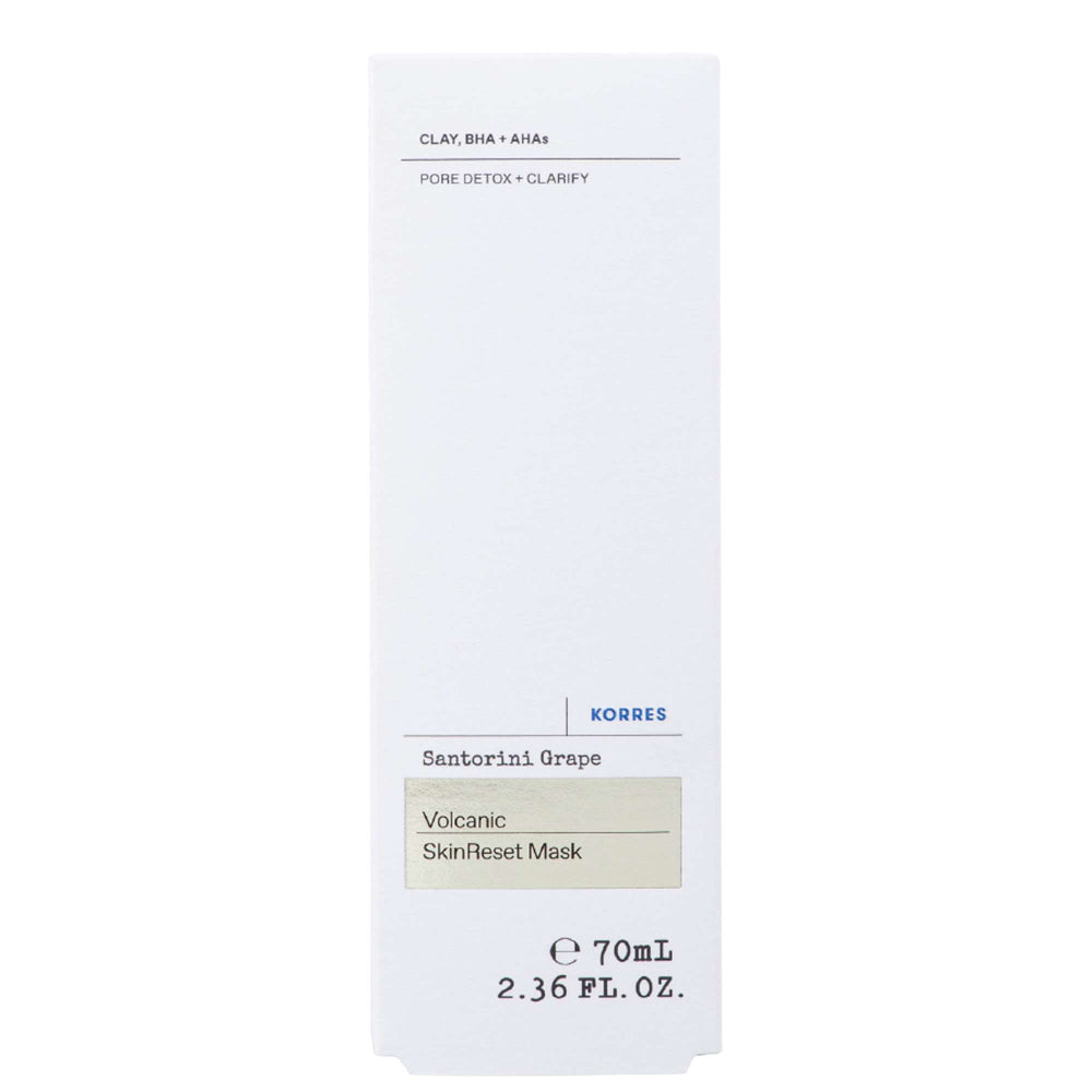 KORRES Face Care Santorini Grape Volcanic SkinReset Face Mask 75ml - Additional 1