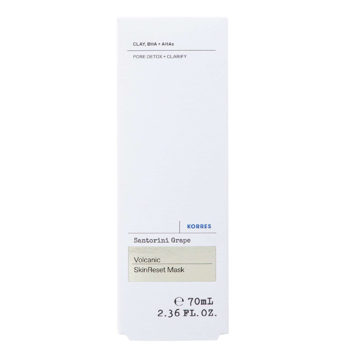 KORRES Face Care Santorini Grape Volcanic SkinReset Face Mask 75ml - Additional 1