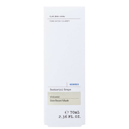 KORRES Face Care Santorini Grape Volcanic SkinReset Face Mask 75ml - Additional 1