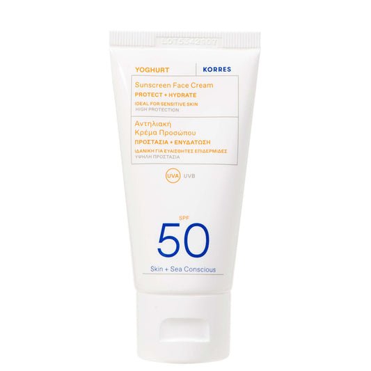 KORRES Sun Care Yoghurt Sunscreen Face Cream SPF50 50ml