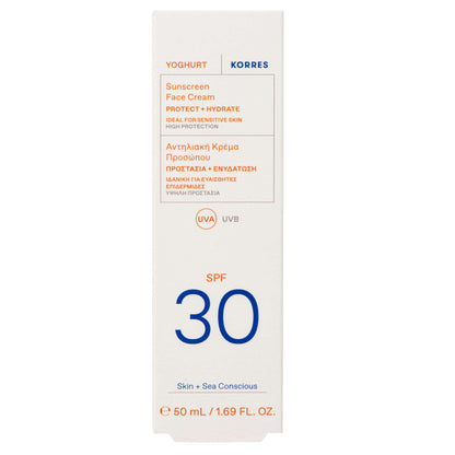 KORRES Sun Care Yoghurt Sunscreen Face Cream SPF30 50ml - Additional 1