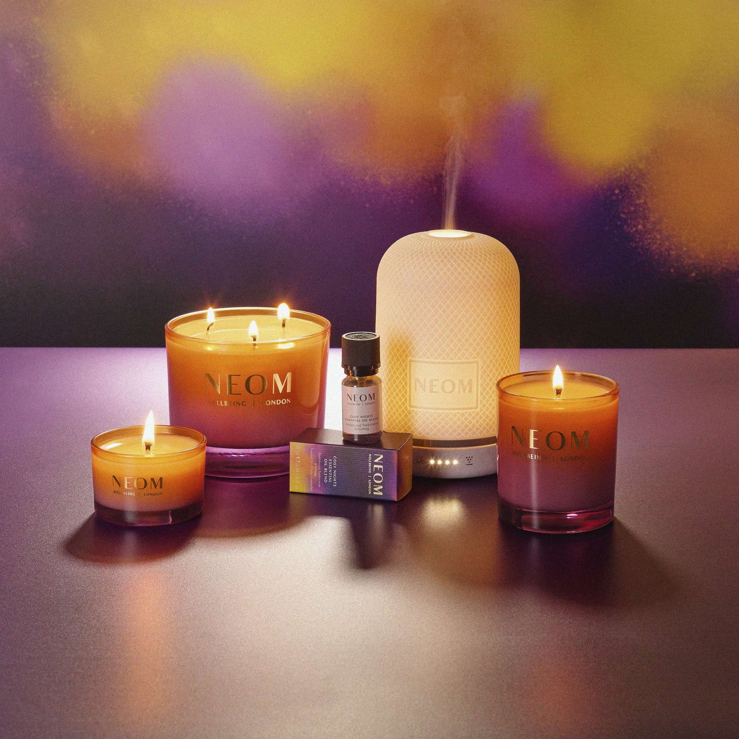 Neom Wellbeing London Cosy Nights 1 Wick Candle 185g - Additional 4