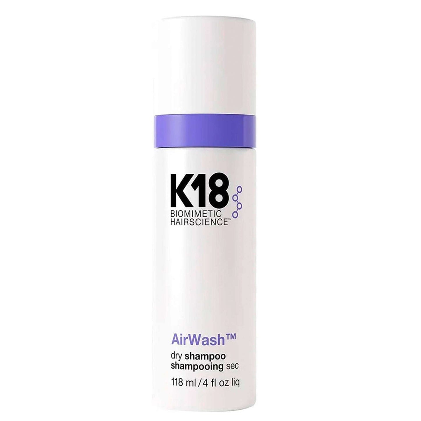 K18 Biomimetic Hairscience AirWash Dry Shampoo 118ml