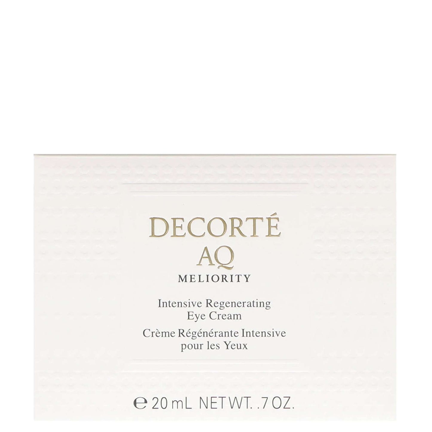 Decorté AQ Meliority  Intensive Regenerating Multi Cream 20ml - Additional 1