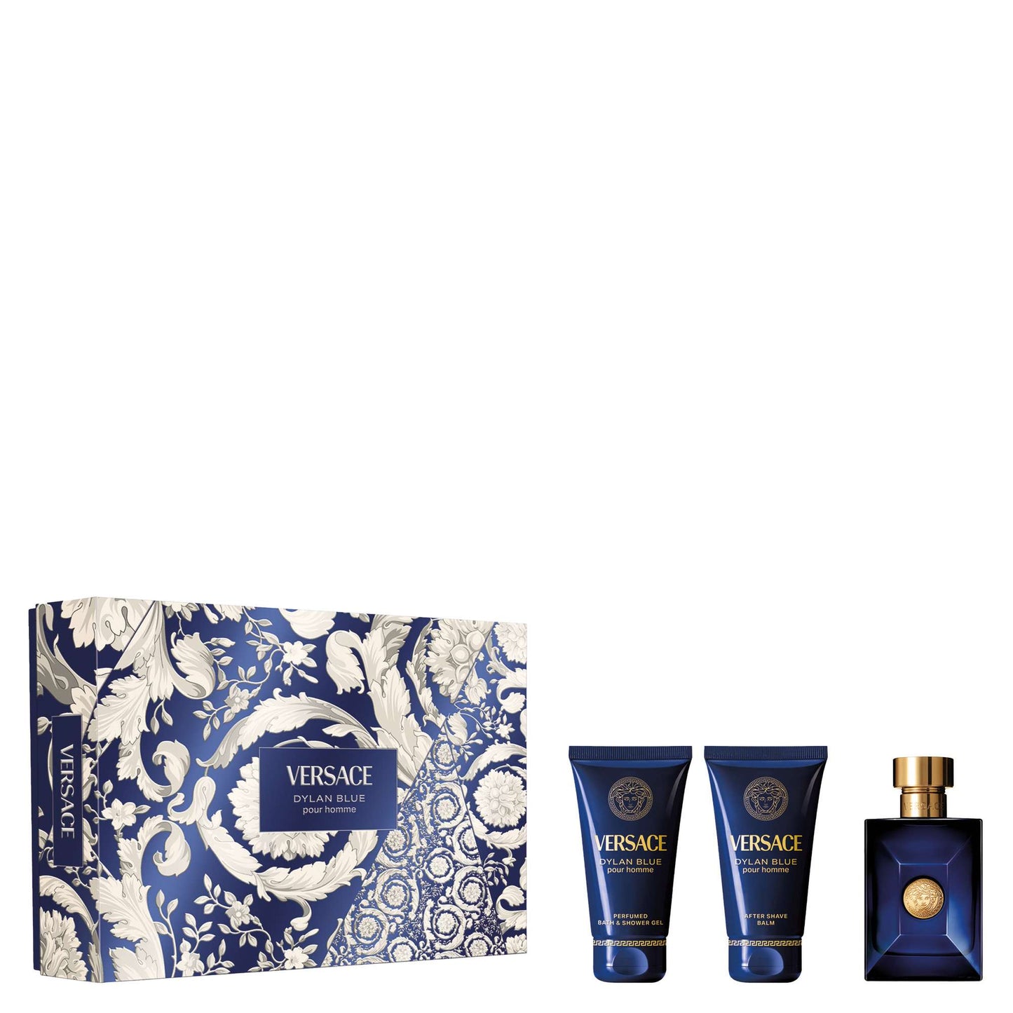 Versace Dylan Blue Eau de Toilette Spray 50ml Gift Set