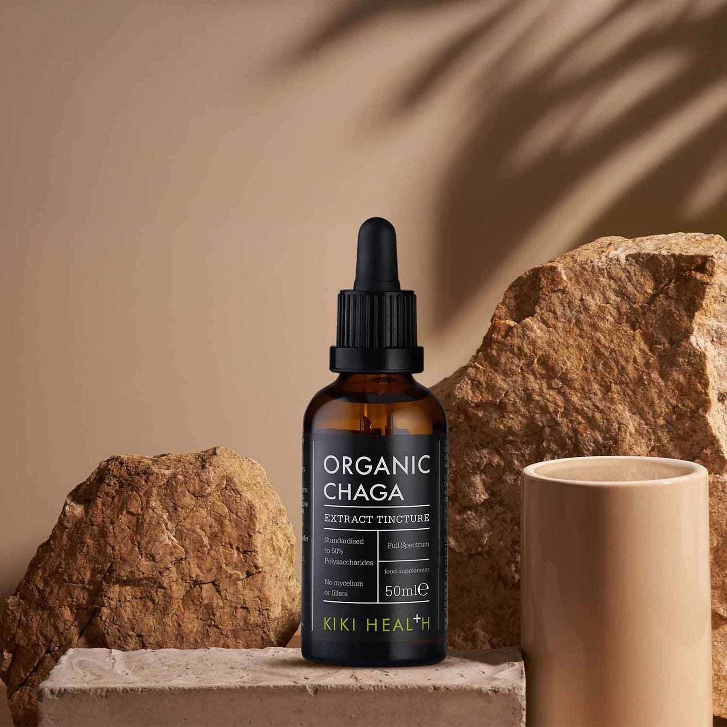 KIKI Health Organic Chaga Extract Tincture 50ml - Additional 1