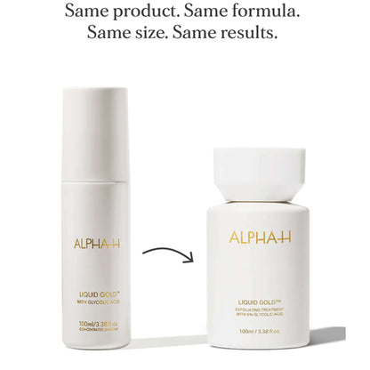Alpha H Exfoliants Liquid Gold Exfoliating Treatment with 5% Glycolic Acid 100ml - Additional 8