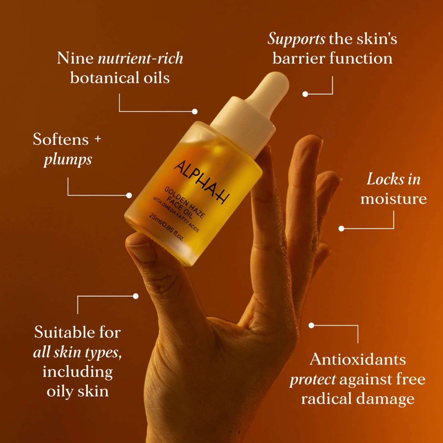 Alpha H Oils Golden Haze Face Oil 25ml - Additional 3
