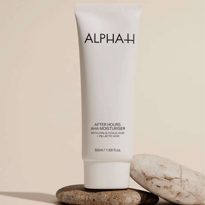 Alpha H Moisturiser After Hours AHA Moisturiser with 3.5% Glycolic Acid + 2.5% Lactic Acid 50ml - Additional 4