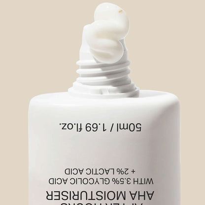 Alpha H Moisturiser After Hours AHA Moisturiser with 3.5% Glycolic Acid + 2.5% Lactic Acid 50ml - Additional 5
