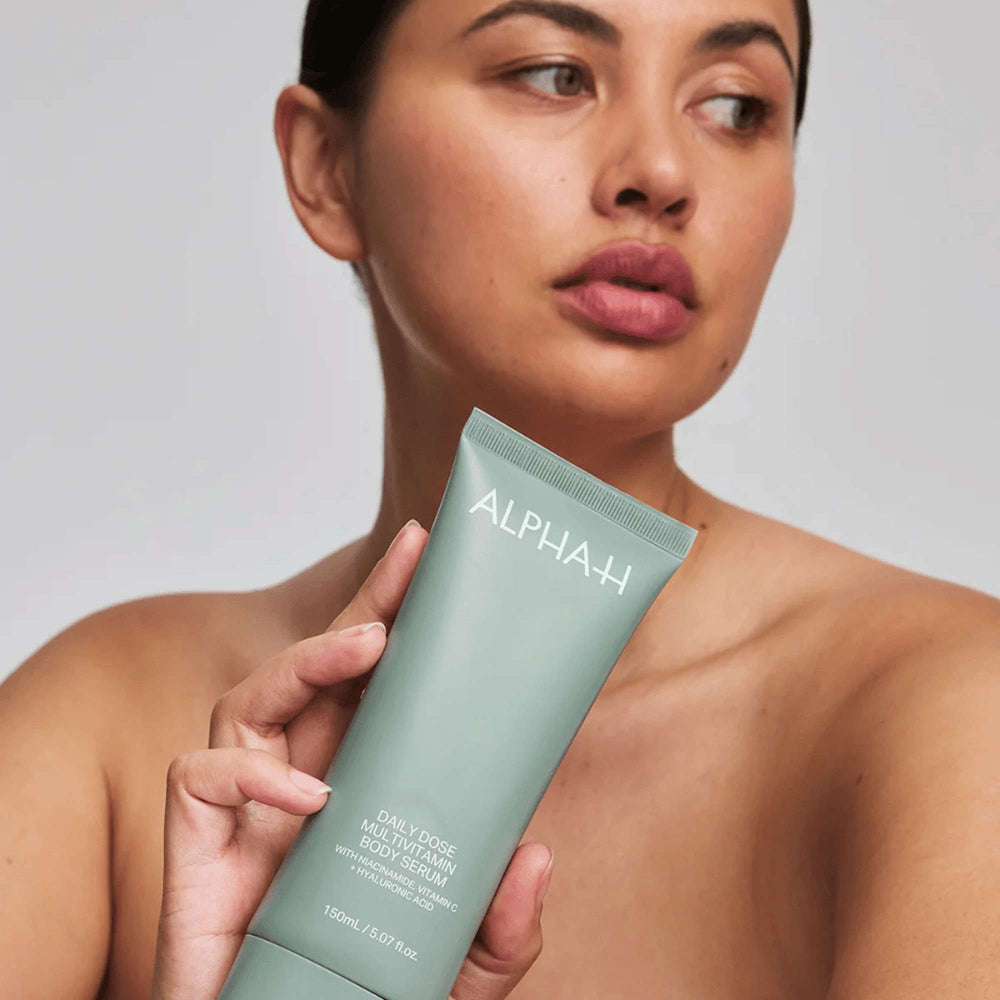 Alpha H Serums Daily Dose Multivitamin Body Serum with Niacinamide, Vitamin C + Hyaluronic Acid 150ml - Additional 7