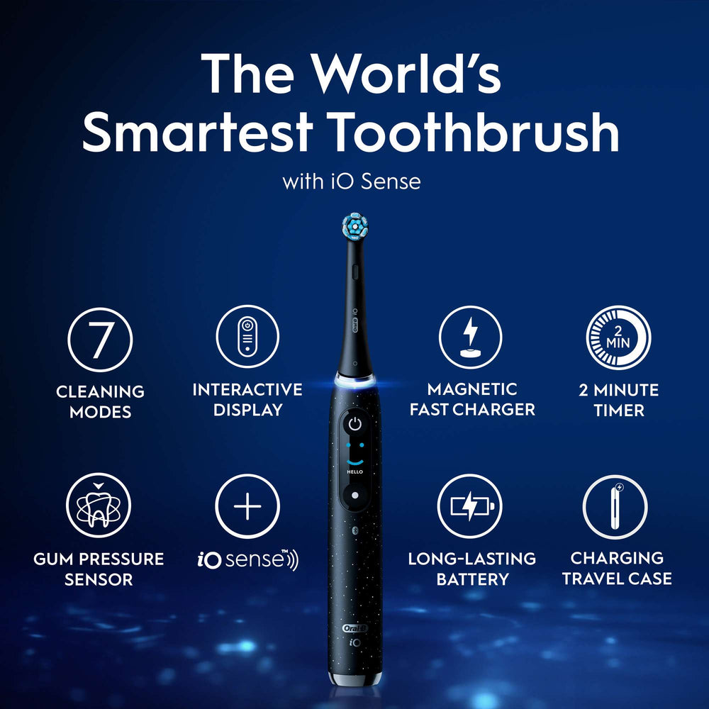 Oral-B iO 10 Black Electric Toothbrush - Additional 6