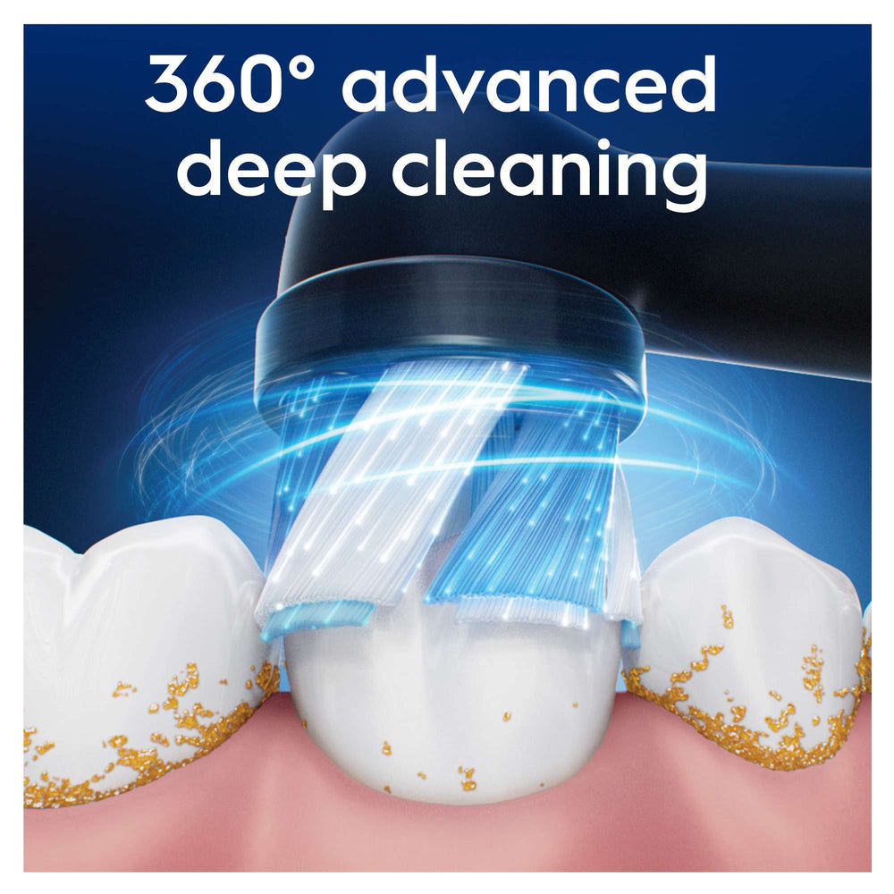 Oral-B iO Replacement Heads Ultimate Clean Black 4 Pack - Additional 1