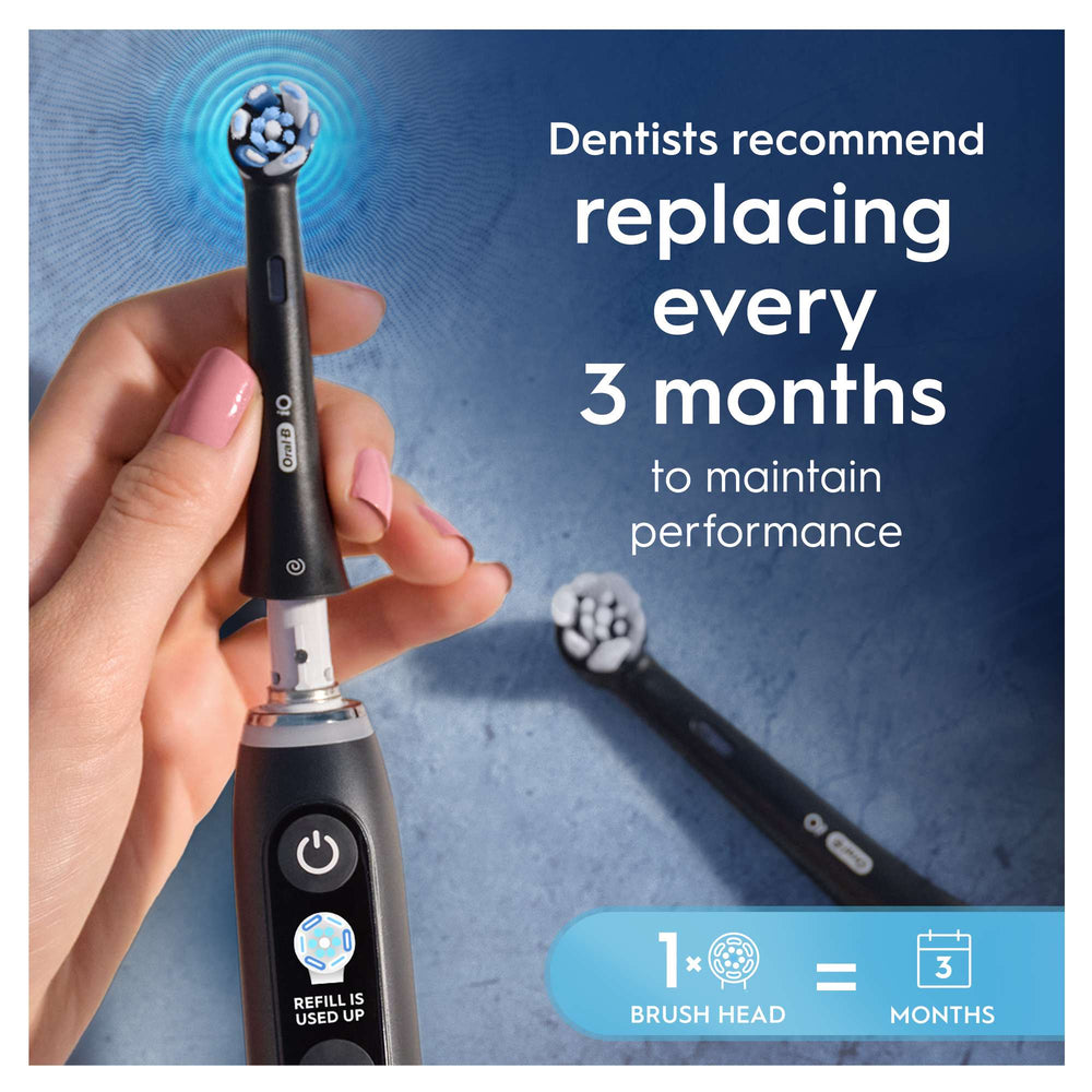 Oral-B iO Replacement Heads Ultimate Clean Black 4 Pack - Additional 3