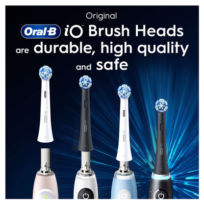 Oral-B iO Replacement Heads Ultimate Clean Black 4 Pack - Additional 6