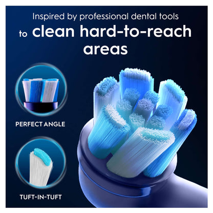Oral-B iO Replacement Heads Ultimate Clean White 4 Pack - Additional 2