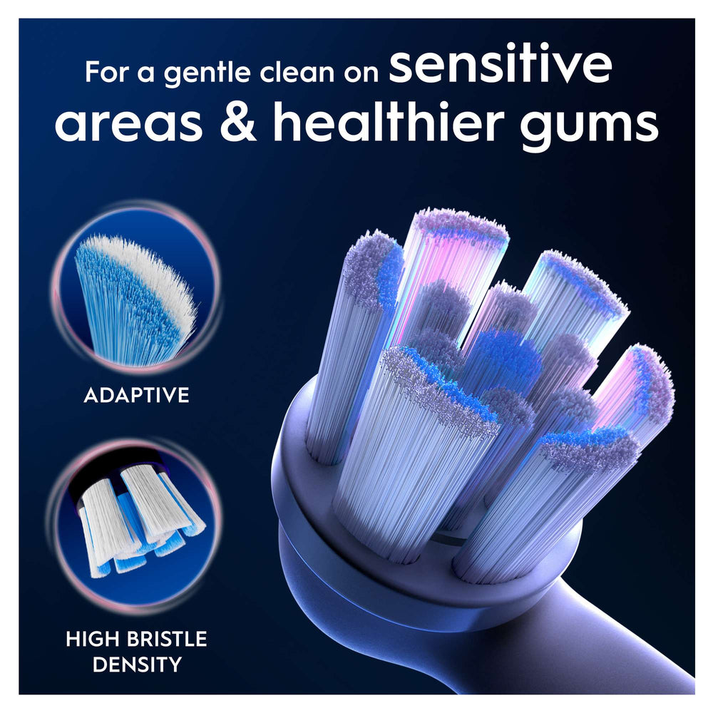 Oral-B iO Replacement Heads Gentle Clean White 4 Pack - Additional 2