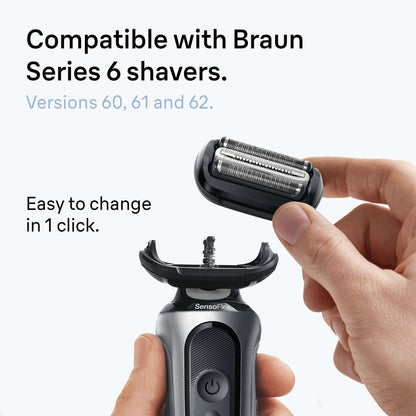 Braun Replacement Heads Series 6 Shaver Head - Additional 5