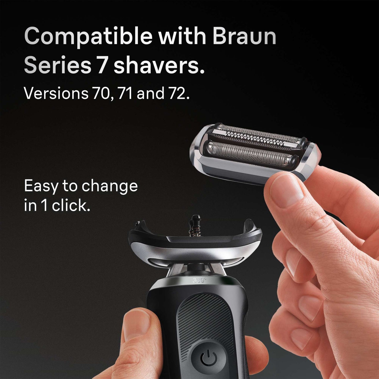 Braun Replacement Heads Series 7 Shaver Head - Additional 5